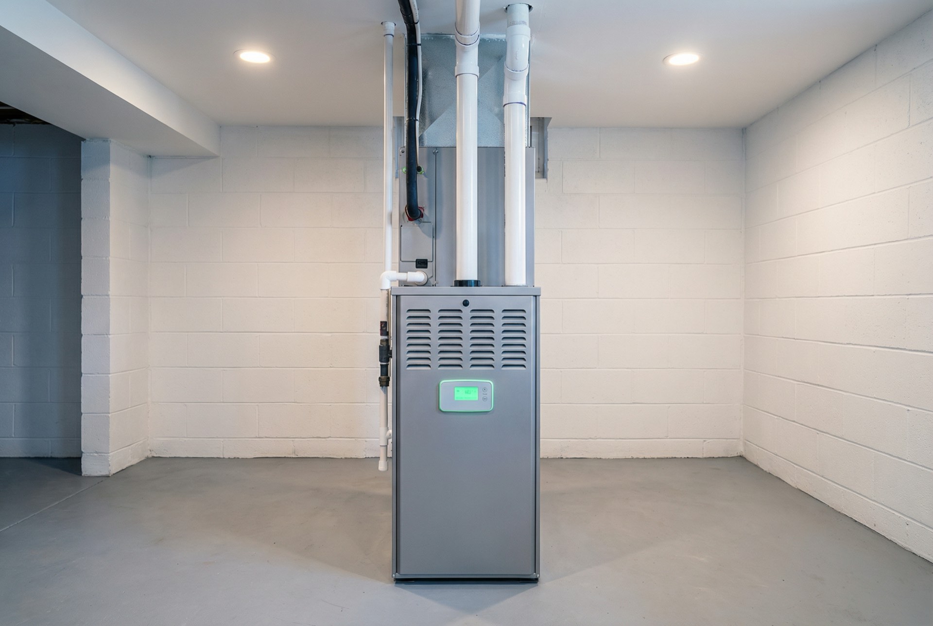 Armstrong A97E high efficiency furnace installation
